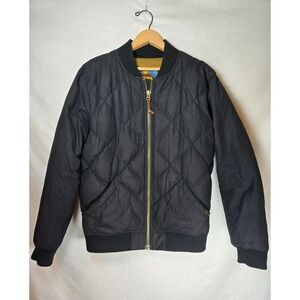 Eddie Bauer 1936 Skyliner Model Goose Down Quilted Full Zip Jacket Mens Small